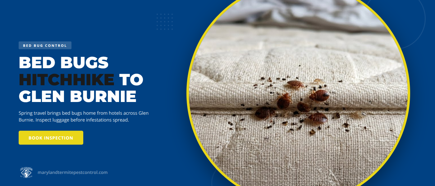Bed Bug Prevention in Glen Burnie, MD: Spring Travel Risks