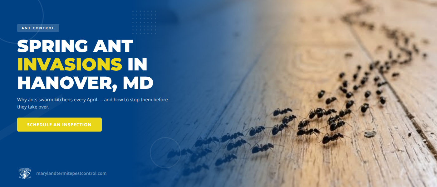 Spring Ant Invasions in Hanover, MD: Kitchen Survival Guide