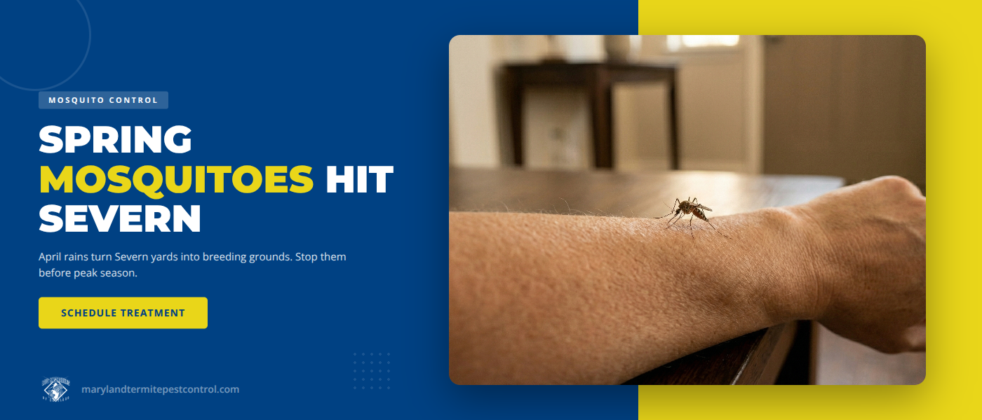 Spring Mosquito Season in Severn, MD: Standing Water Risks